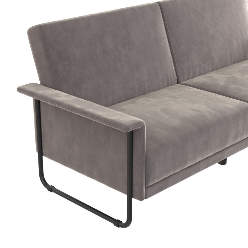 CosmoLiving by Cosmopolitan Vivian 81'' Upholstered Tight Back